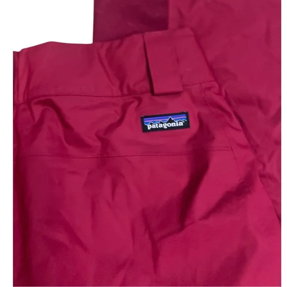 Patagonia Women’s Large Insulated Snowbelle Snow Pants Magenta - Picture 6 of 10
